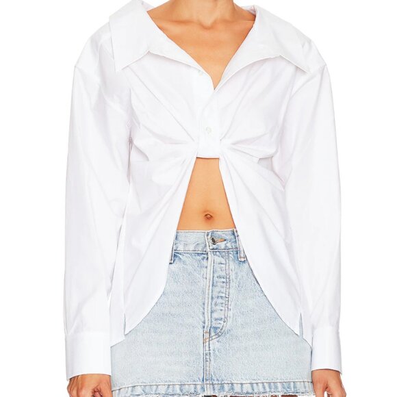Alexander Wang Tops - Alexander Wang Butterfly Pull Up Button Down Shirt | Sold out everywhere
